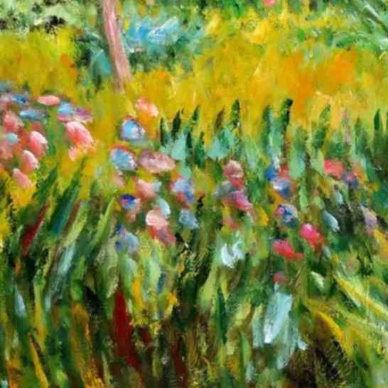 Reproduktionen & Neuware: Claude Monet´s Garten in Giverny – Neu (gemäss Beschreibung) aus Larnaca von KunstDepot24 2