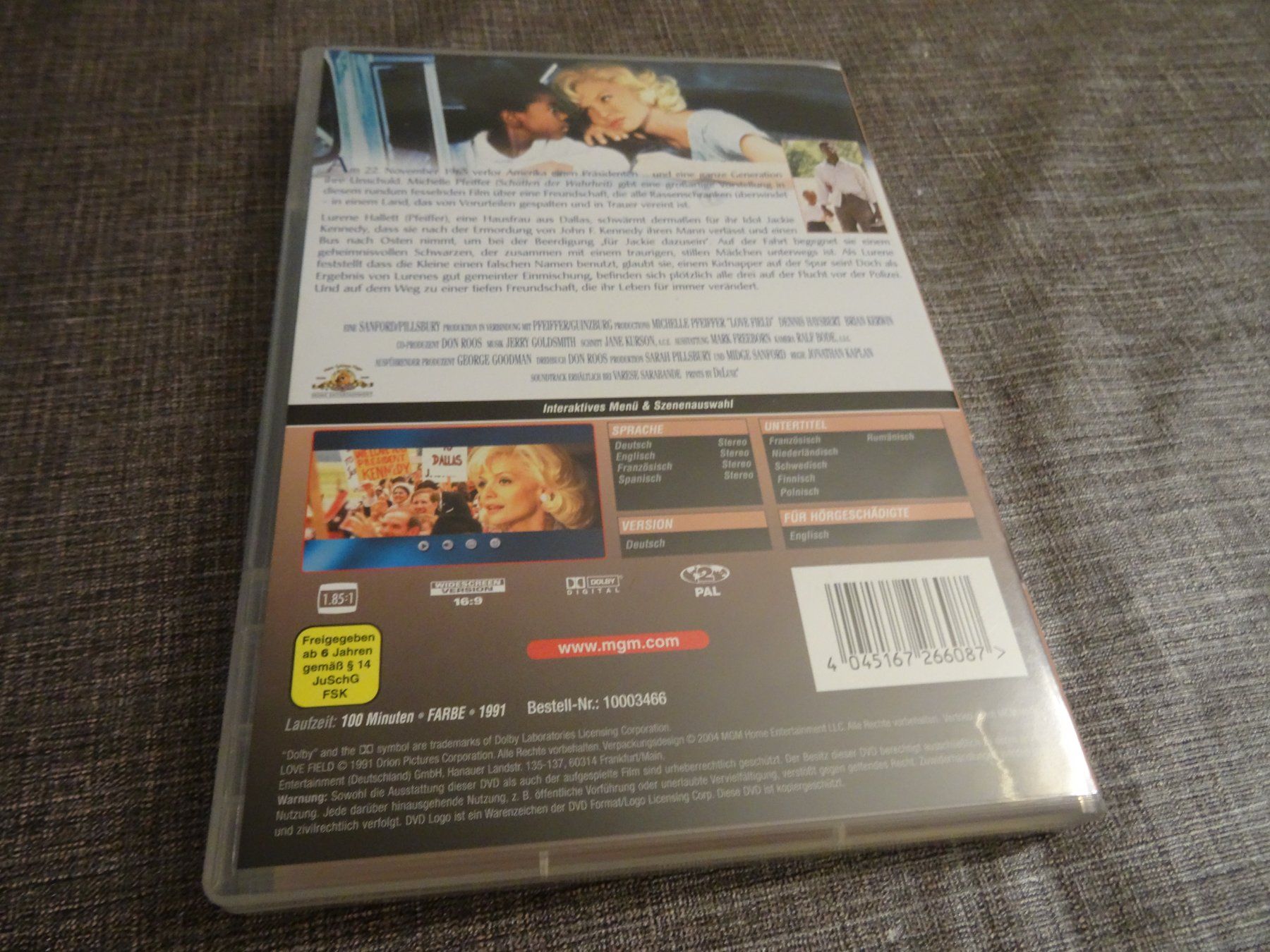 Alle DVDs: Love Field DVD Michelle Pfeiffer – Gebraucht aus Olten von Disc-Verkauf 2