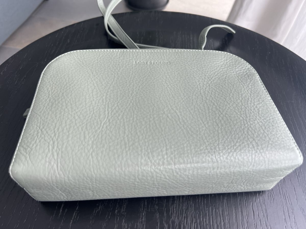 Taschen: Lost & Found Handtasche Leder hellgrün, neuwertig! – Neu (gemäss Beschreibung) aus Ostermundigen von Malediva 4