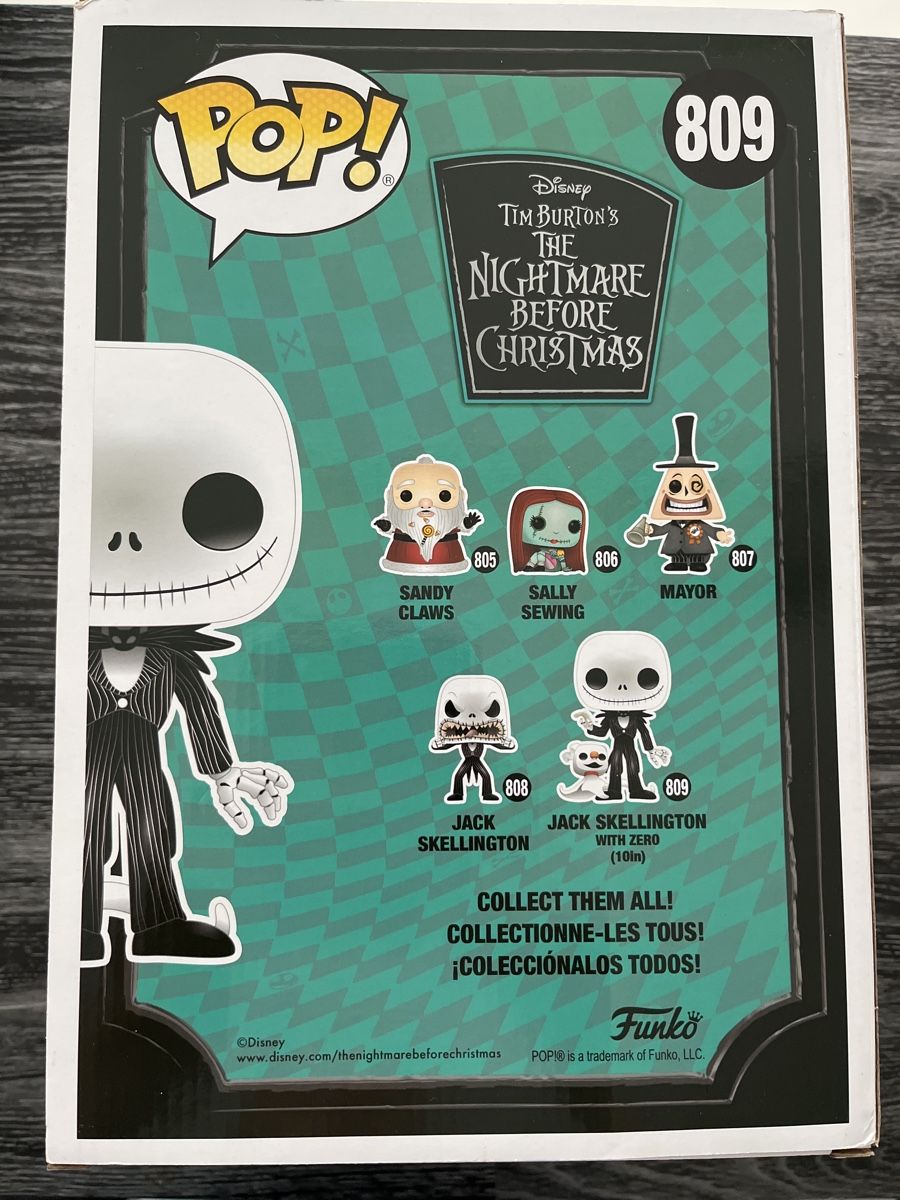 Funko Figuren: Funko Pop Jack Skellington avec Zero - Édition Noël! – Gebraucht aus Yverdon-les-Bains von vin_95zk 2