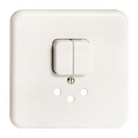 UP Frontset Standard FH T12 weiss f. Kleinkombination Feller