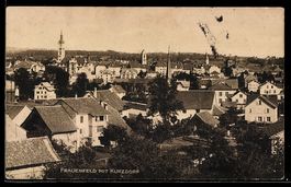 AK Frauenfeld, Totalansicht mit Kurzdorf