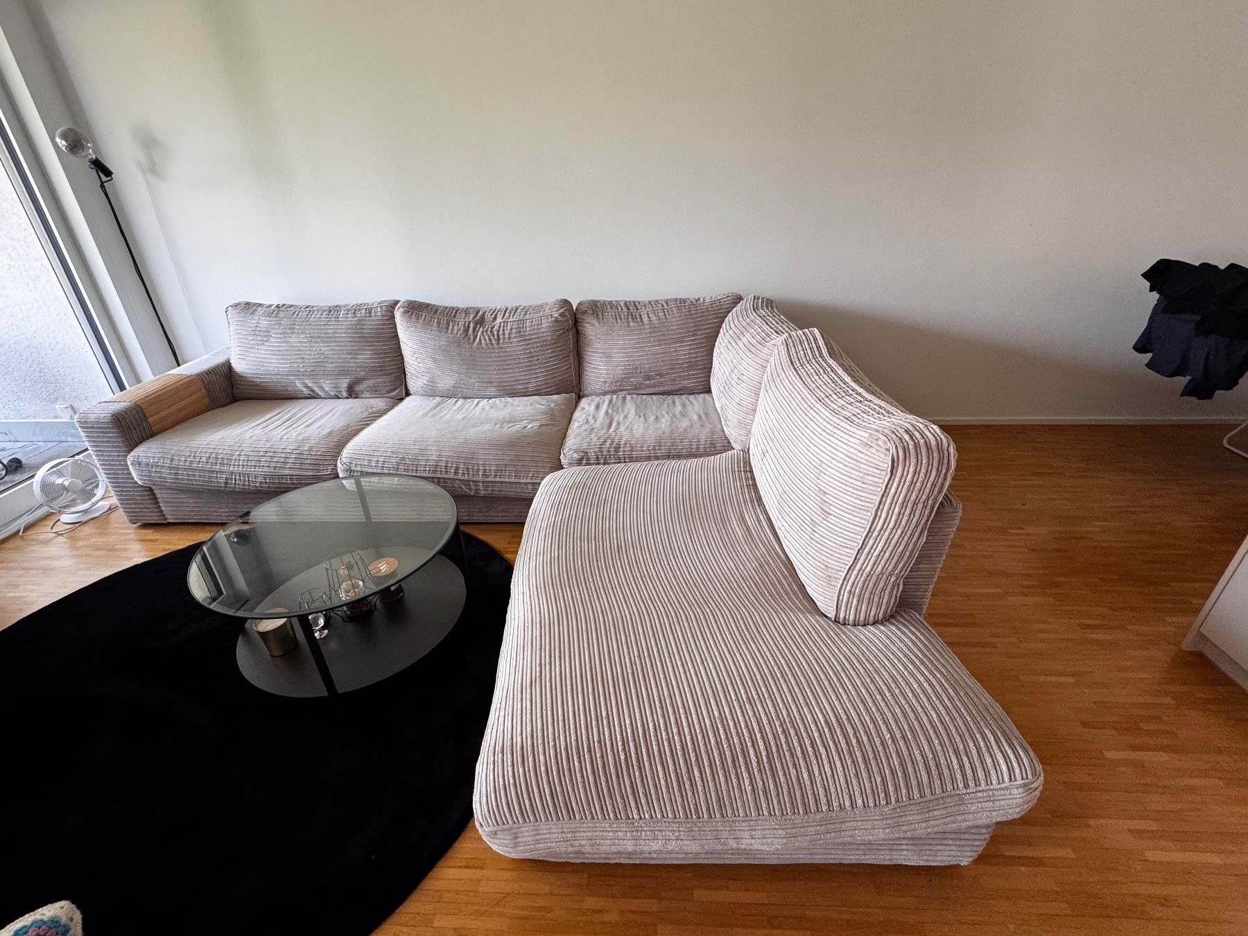Sofas: Ecksofa Cord beige – Gebraucht aus Rapperswil SG von Joshuabaechle 1