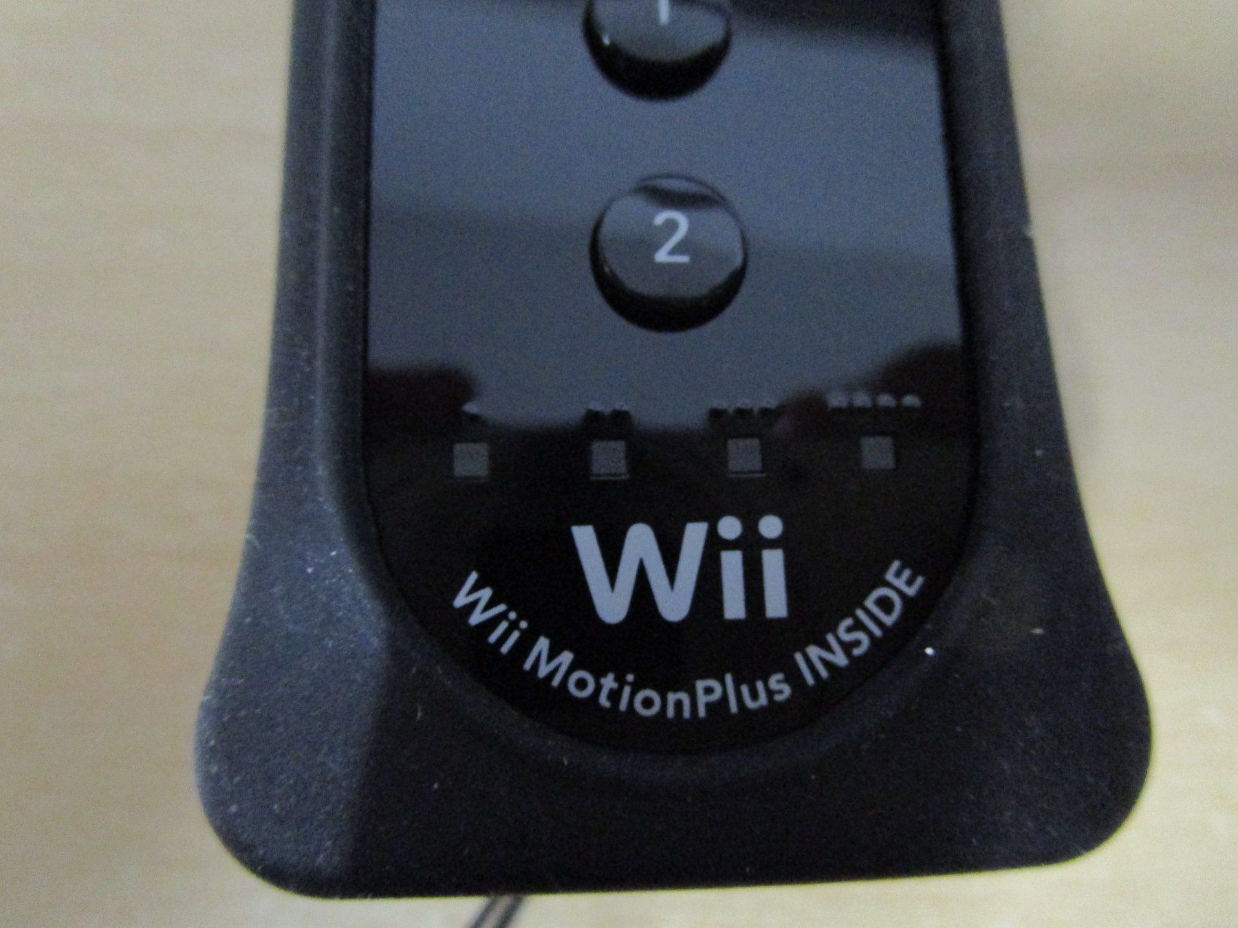 Nintendo Controller: Original Nintendo Wii Motion Plus Controller - NEUWARE-black – Nuovo (secondo la descrizione) da Goldau venduto da agestuffer 3