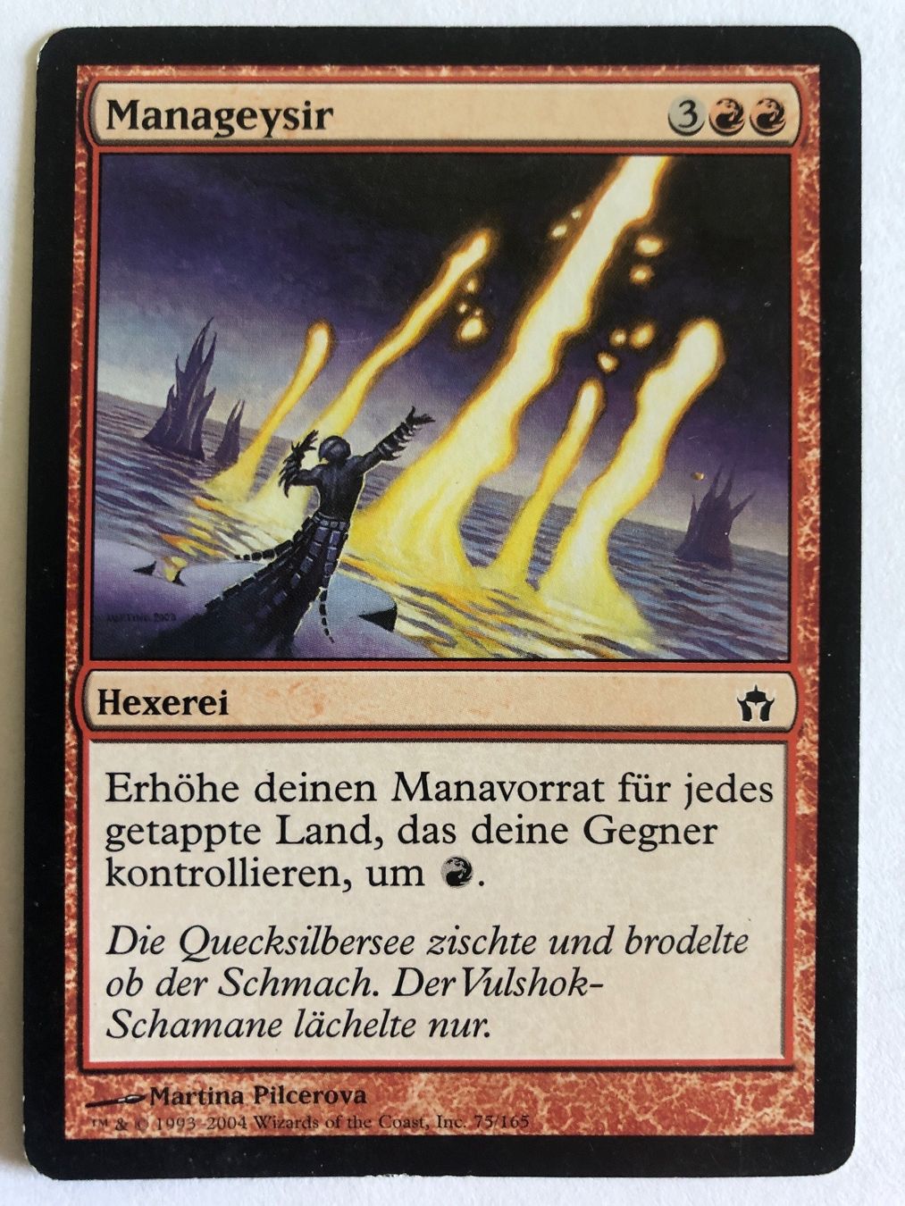 Magic The Gathering Carte collezionabili: MTG - Manageysir - #direktkauf – Usato da Basel venduto da Melchior5