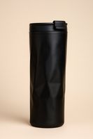 Thermos design stylisé glaçon noir