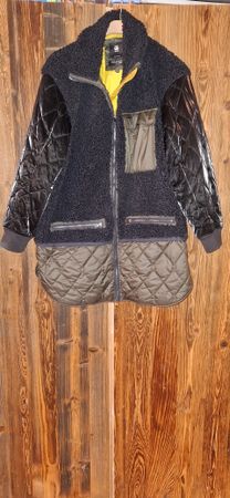 G-Star RAW Kuschlige Jacke im Teddy-Fleece & Stepp, Gr. XL