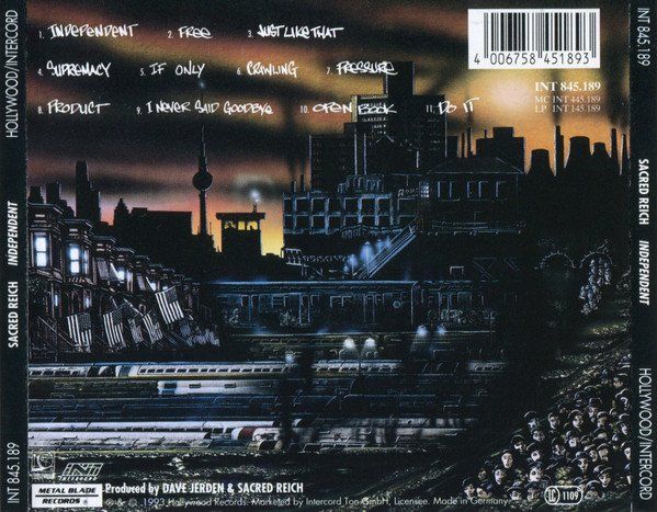 CDs: Sacred Reich – Independent CD – Gebraucht aus Gingins von Demonseed 1
