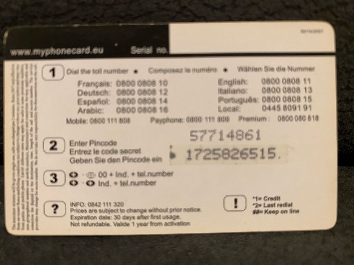 Schede telefoniche: Carte – Usato da Lausanne venduto da babacard10 1