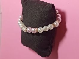 armband mit künstliche perlen,,,glanzig