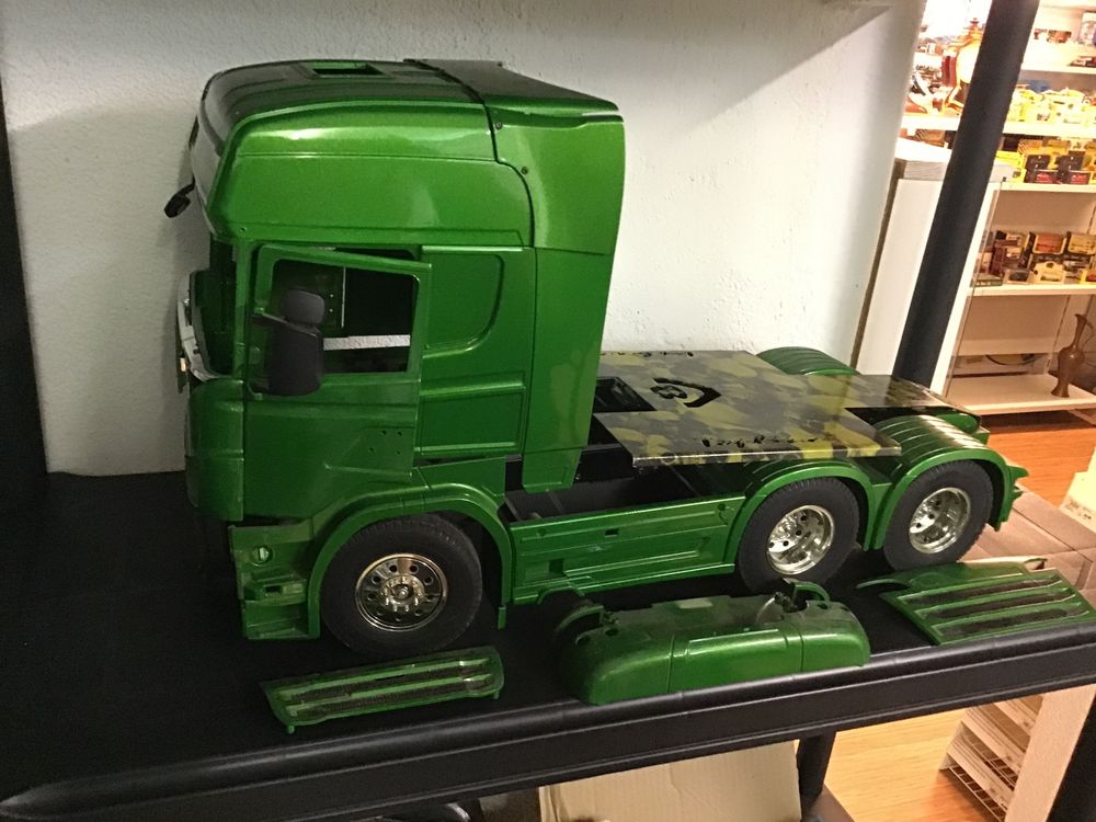 Scania R620 Bausatz - TAMIYA RC ZUM FERTIG BAUEN (Gebraucht) in ...