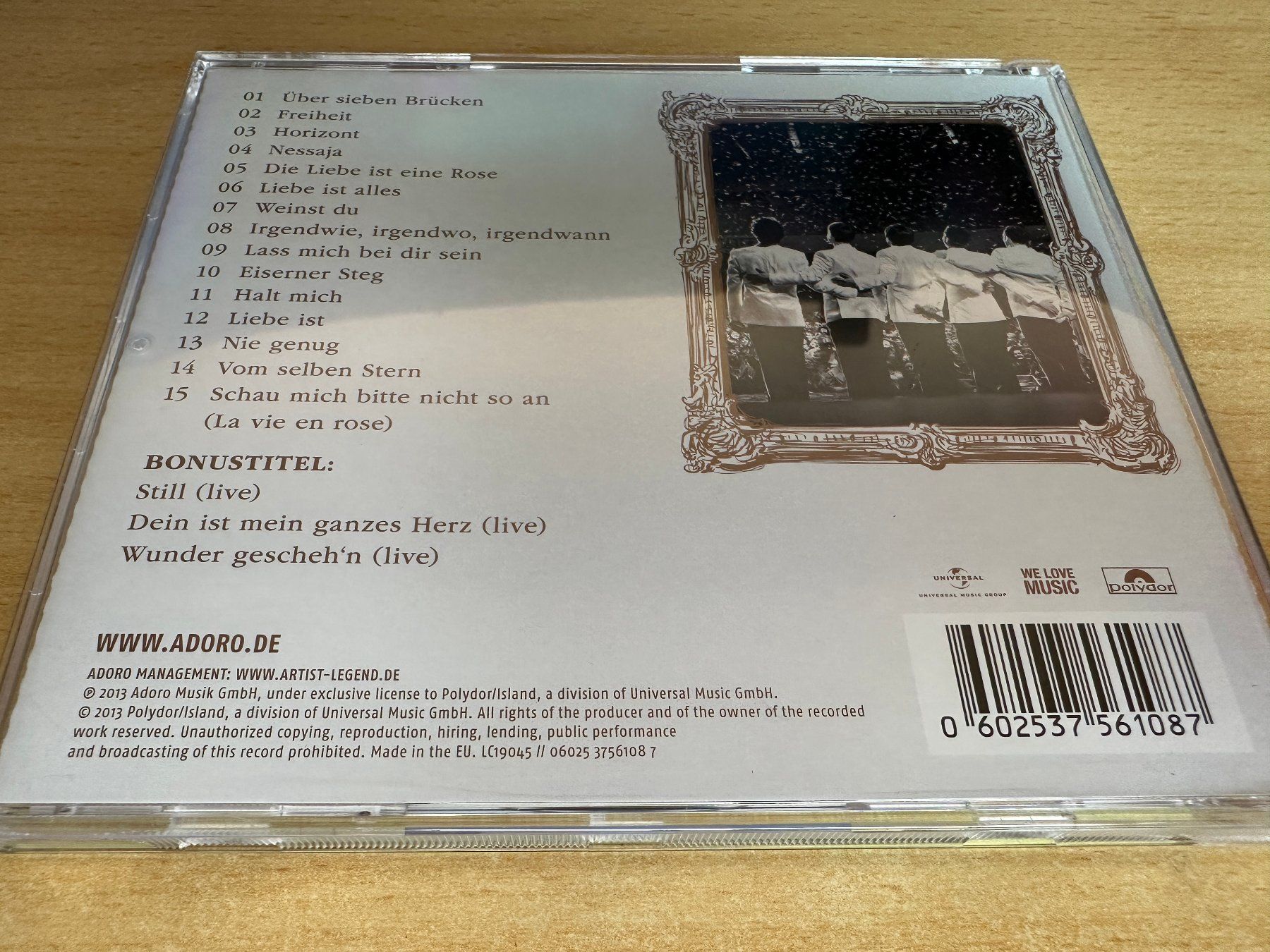 CD: Adoro – Das Beste – Usato da Rikon im Tösstal venduto da Alpenmutz 1