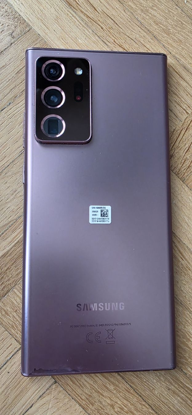Samsung Handys / Smartphones: Samsung Galaxy Note 20 Ultra 5G – Gebraucht aus Rüschlikon von C-43-AMG 1