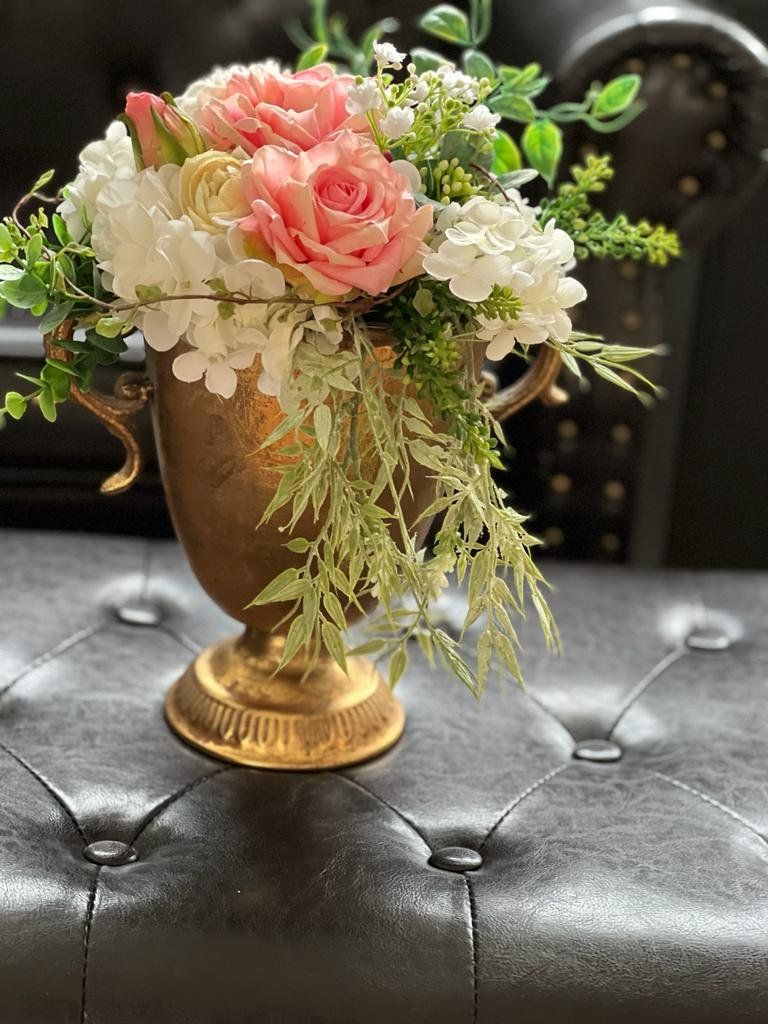 Tutte le decorazioni: Blumengesteck mit Vase / Hochzeitsdekoration – Nuovo (secondo la descrizione) da Luzern venduto da Brokiland 1