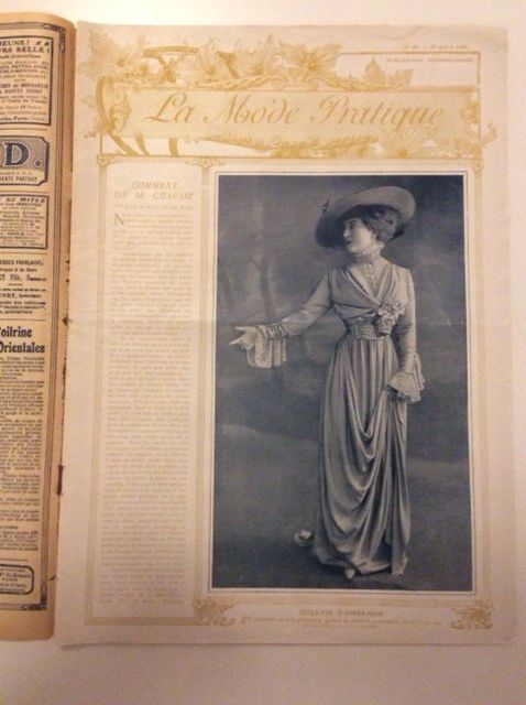 Riviste & Magazine: Journal sur la Mode 1909 – Usato da Genève venduto da edelweiss1900 2