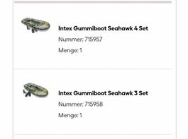 Seahawk 3 + Seahawk 4 inkl. 2 Rettungswesten