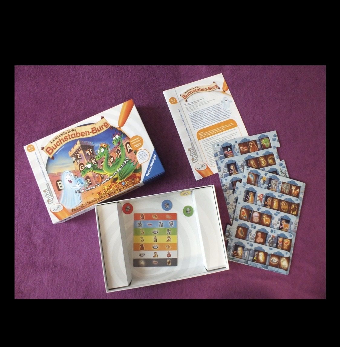 Tiptoi Spiele: tiptoi Spiel Schatzsuche - Buchstabenburg – Gebraucht aus Rottenschwil von gle81 1