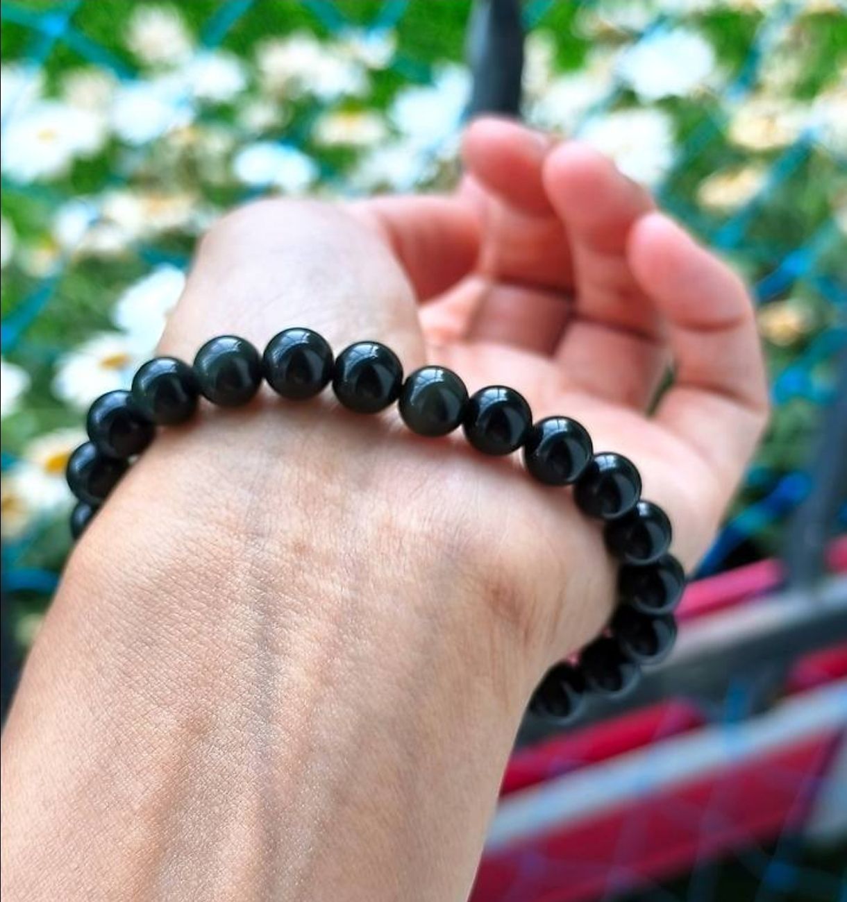 Bracciali & Braccialetti: Bracelet en Obsidienne œil Double 8mm – Nuovo (secondo la descrizione) da Ursy venduto da tan_8qdl 2