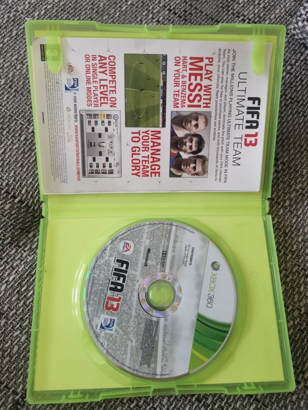 Microsoft Jeux: X-Box 360 Fifa 13 – D'occasion à Längenbühl par Niam99 2