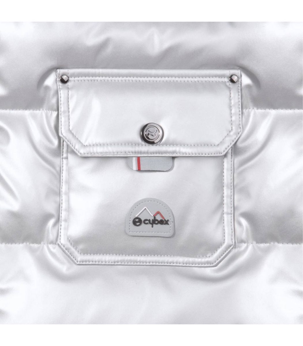 Cybex Sacchi a pelo: Cybex Platinum Winter Footmuff - Arctic Silver – Usato da Uitikon Waldegg venduto da sdman 1