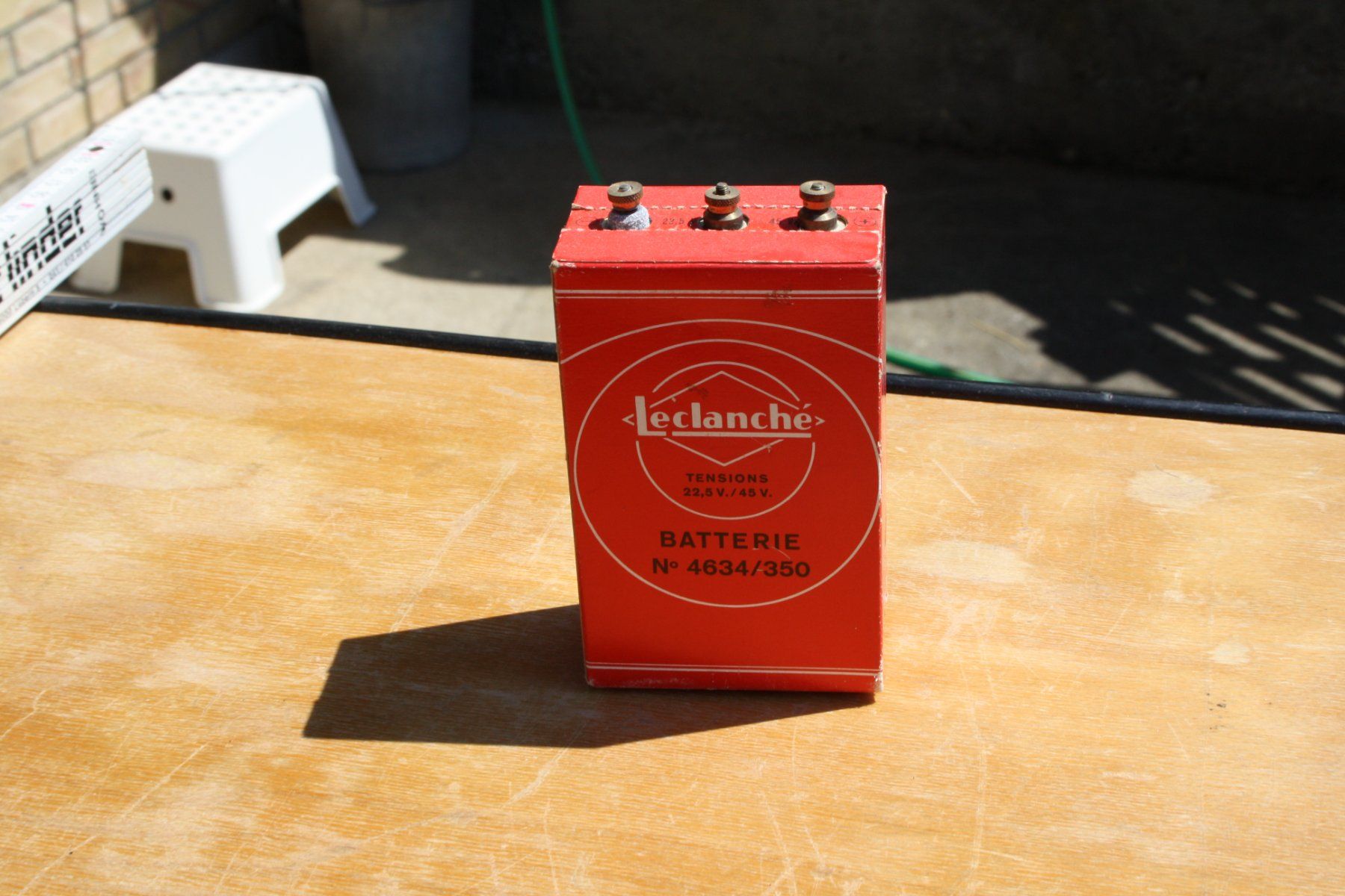 Caricatori & Batterie: ANTIKE ALTE VINTAGE BATTERIE – Difettoso da Wauwil venduto da Pneuedy 3