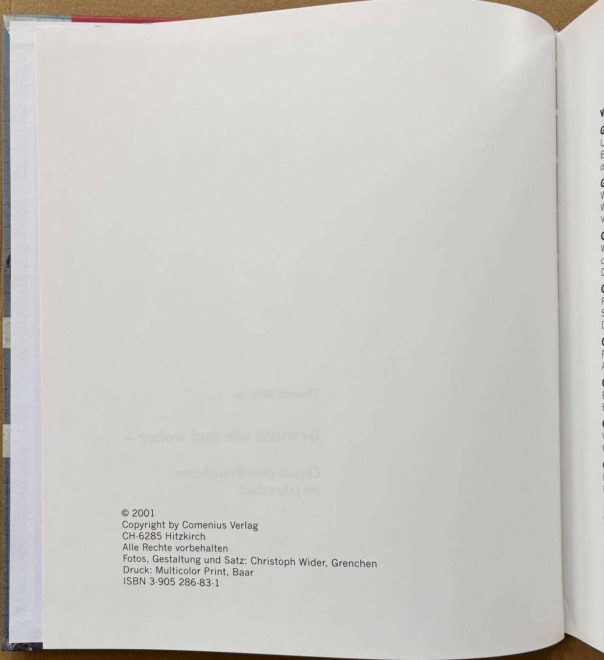 Libri: Gewusst wie und woher – Nuovo e nell'imballaggio originale da Sarnen venduto da Livres 1