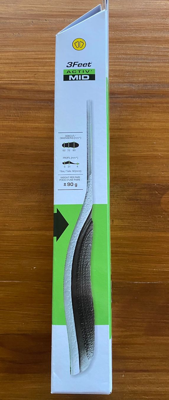 Schuhe für Jungen: Sidas 3 Feet Active MID - Einlegesohle Grösse 35-36 – Neu (gemäss Beschreibung) aus Urdorf von Bets4 1