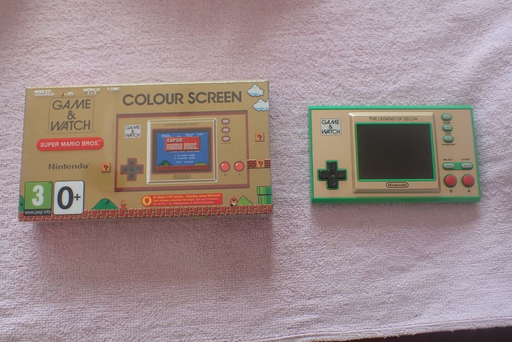 Nintendo Game & Watch Color Screen Mario Bros. OVP und Zelda (Neu ...