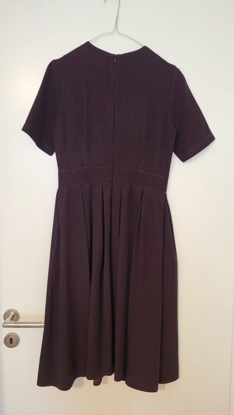 Vestiti: Work dress Burgundy with pockets – Usato da Genève venduto da gkh_yx7b