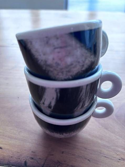 Set di piatti: AMICI COLLECTION Espressotassen Zebra 1997 – Usato da Bern venduto da Delirious 4