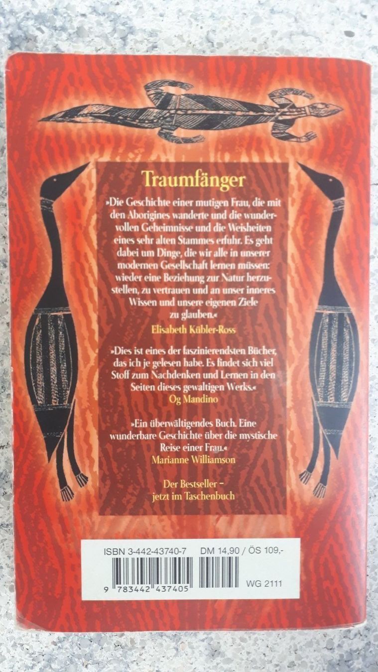 Bücher: Marlo Morgan Traumfanger – Gebraucht aus Basel von Alacant 1