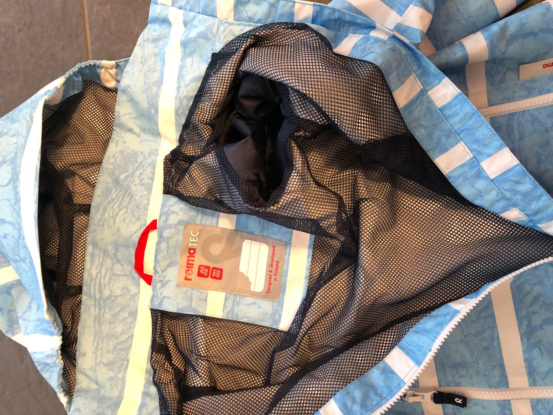 Giacche & Cappotti: Regenjacke Reima Tec hellblau/weiss, Gr. 146 – Nuovo (secondo la descrizione) da Zürich venduto da schneefuchs123 2