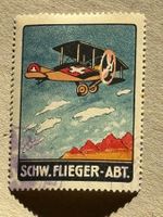 4 (III)  Schweizerische Fliegerabteilung 1917, Abart Fleck