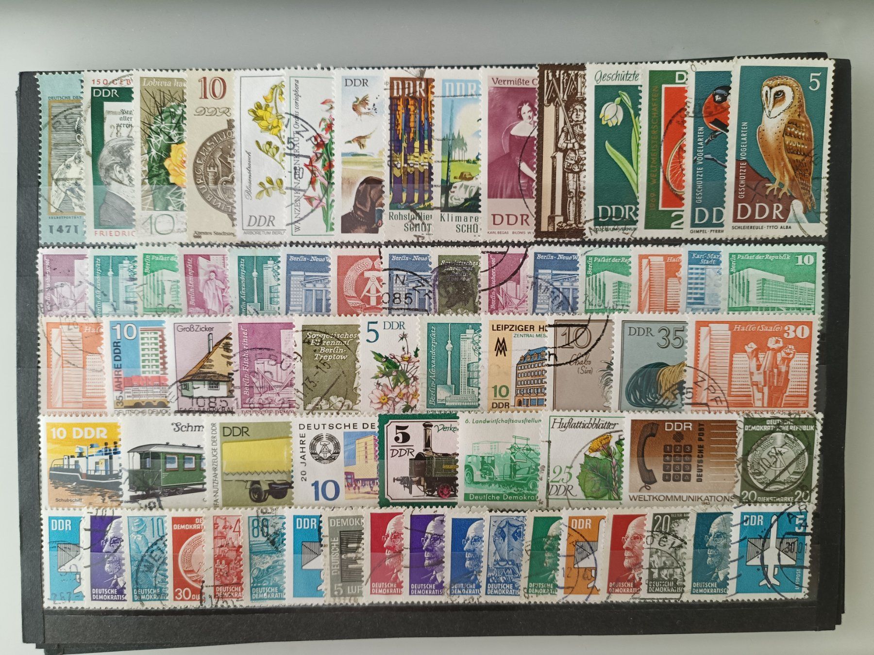 Tutti i francobolli: tolles DDR Lot gestempelt – Usato da Dübendorf venduto da goeggi79