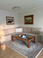 Ecksofa Stoff Taupe, super Zustand, CHF 320VB
