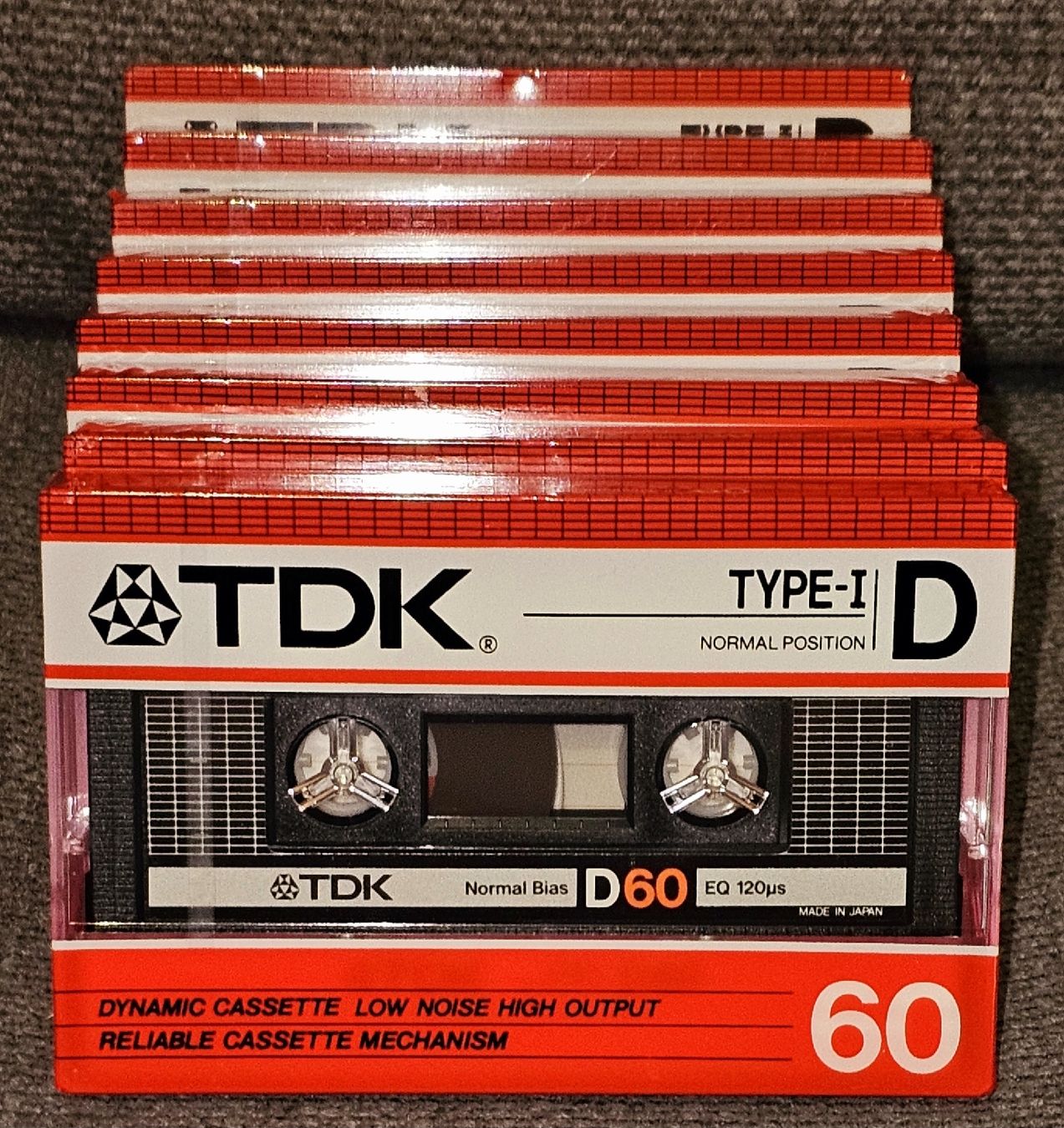 Kompaktkassetten: Pur collectors TDK"D60" de 1986! – Neu und originalverpackt aus LAUSANNE von Mistersound 1