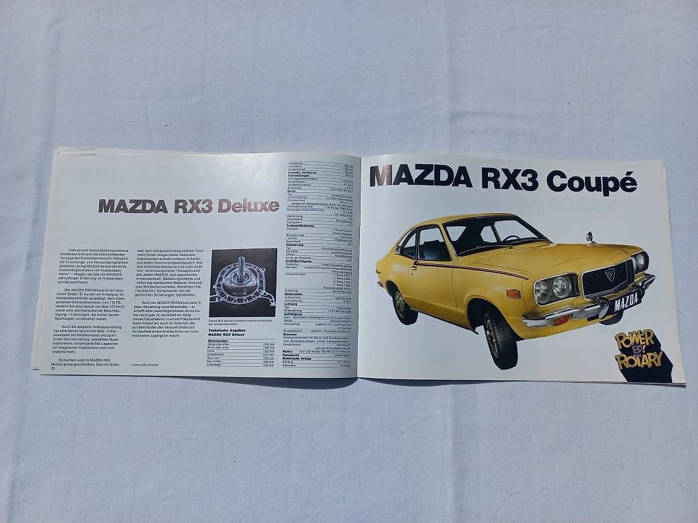 Documenti: Mazda Prospekt - 1972 – Usato da Frauenkappelen venduto da Chruetzhubel 2