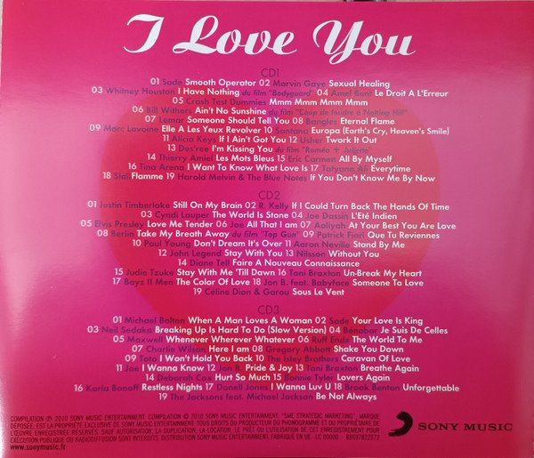 CDs: Diverse: I love you: Compilation - 3CD Tin Box – Neu und originalverpackt aus Steinhausen von Vilivinili 1