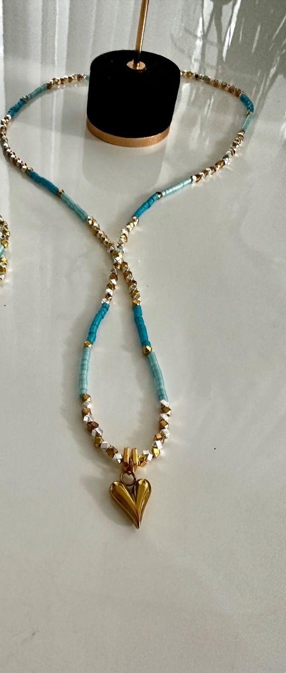 Altri gioielli: Handmade Beaded Jewellery Set – Nuovo e nell'imballaggio originale da Oftringen venduto da Eylem79 7