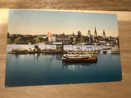 Zürich 1912, Aussersihl, See mit Bootsverleih
