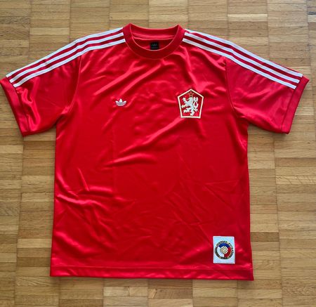 Original Adidas Tschechoslowakei Trikot 1990 Retro Gr. M