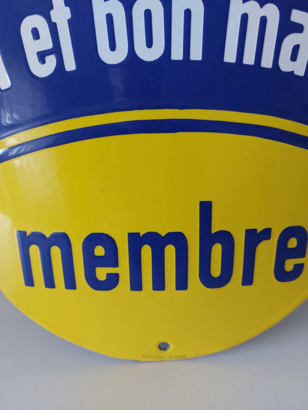 Usego Insegne: Emailschild USEGO plaque émaillée – Usato da Schenkon venduto da Elbarto007 3