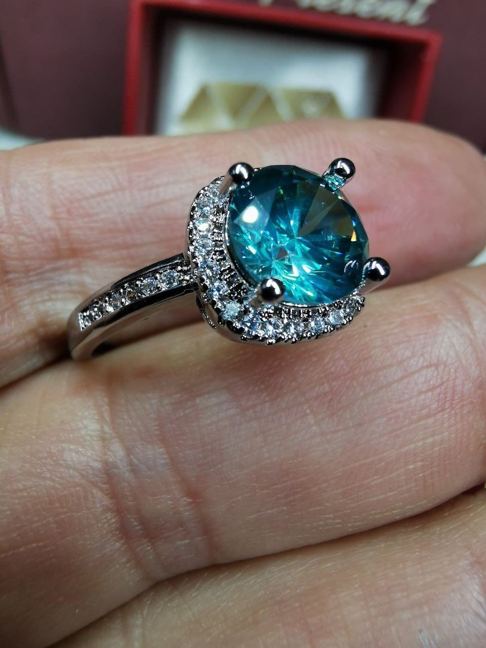 Anelli: Bague avec zircons – Nuovo e nell'imballaggio originale da Reconvilier venduto da Tsma67 3