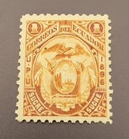 Ecuador 1896 alte briefmarke