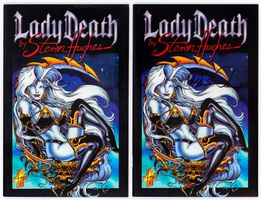 CHAOS! - LADY DEATH BY STEVEN HUGHES - REG+PREM+WORLDPREMIUM
