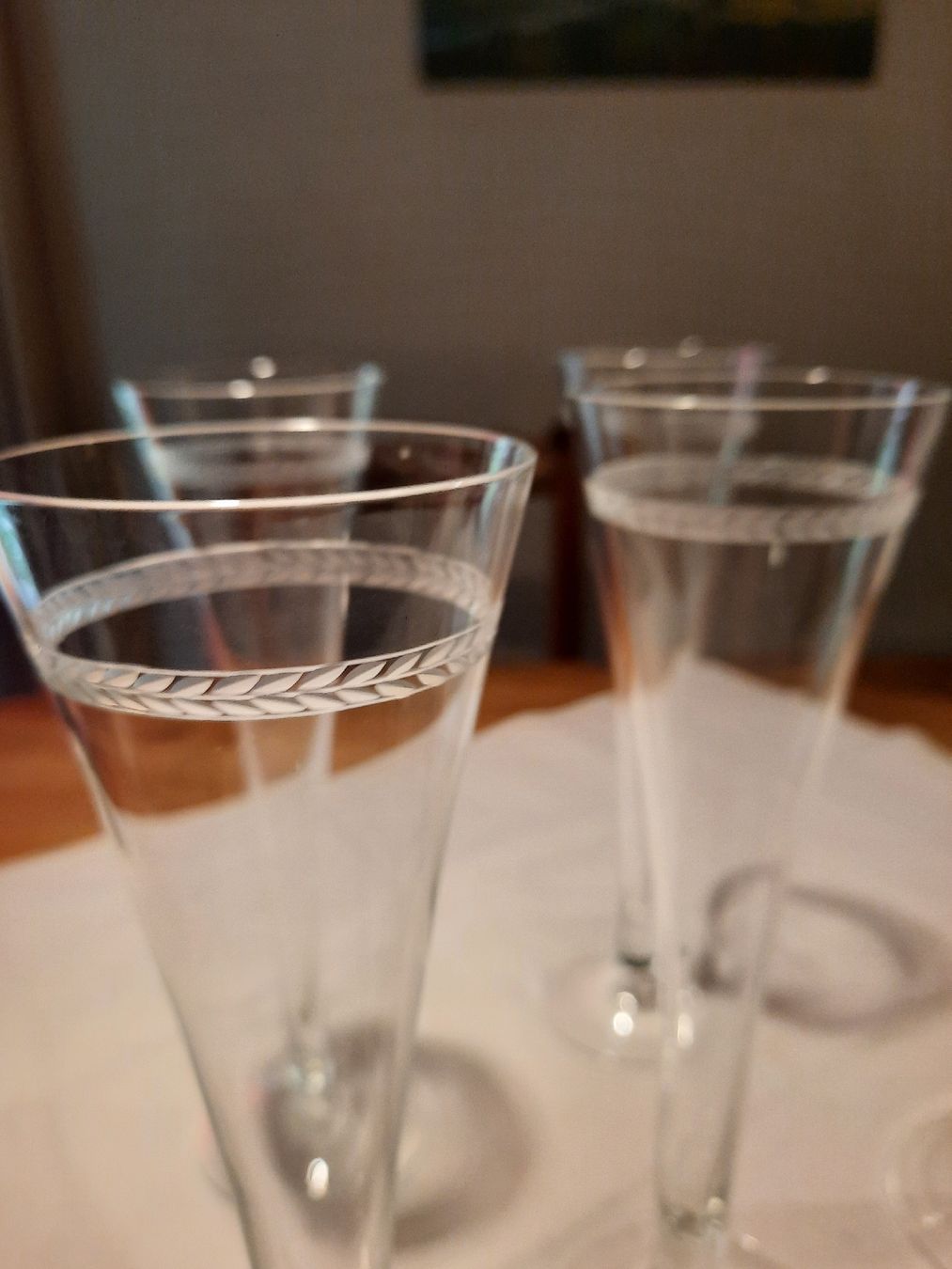 Verres: 5 Sekt-Kelche – D'occasion à Busswil BE par balu37 1