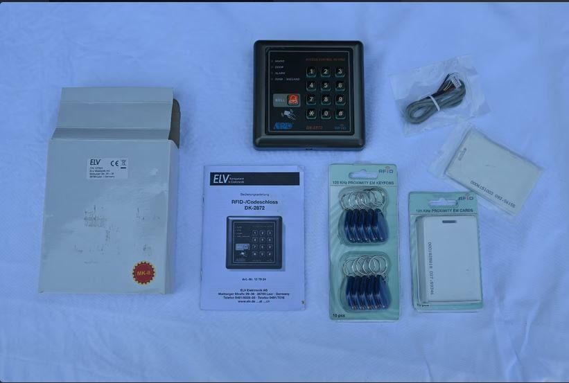 Lucchetti: RFID-Codeschloss DK-2872 Set mit RFID-Card-Reader - NEU – Nuovo (secondo la descrizione) da Walzenhausen venduto da Hero95