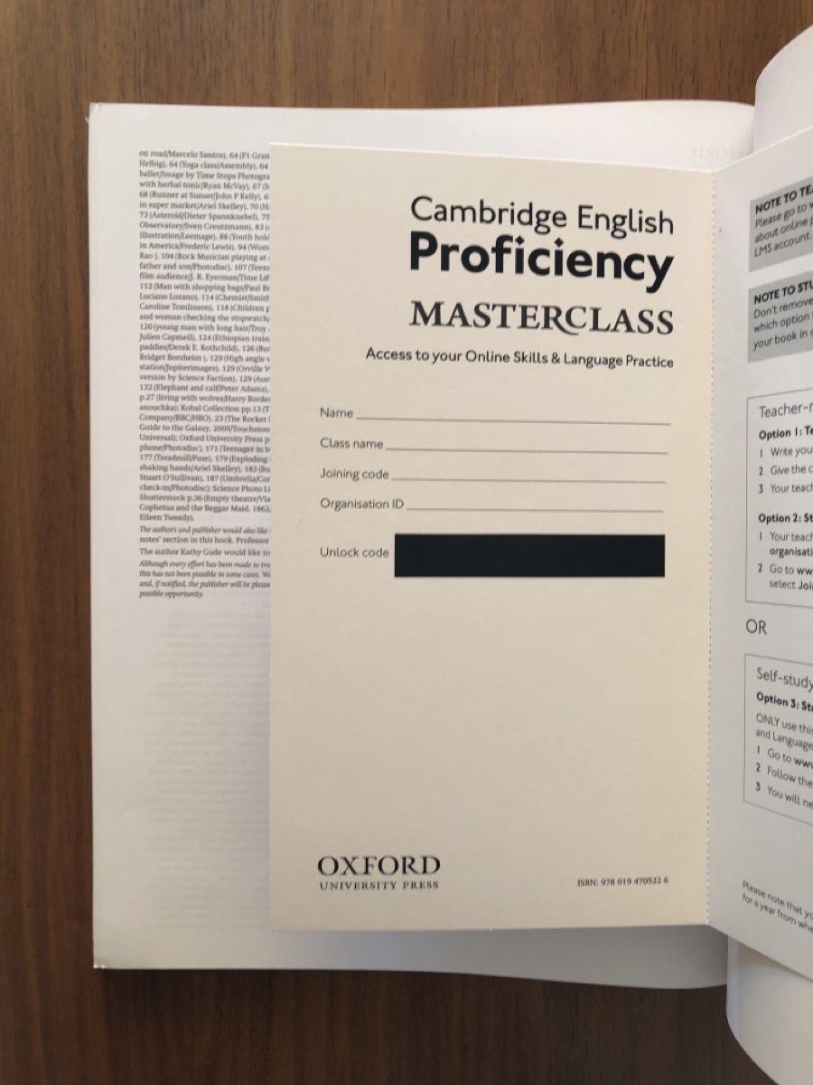 Bücher: OXFORD - Proficiency Masterclass – Neu (gemäss Beschreibung) aus Zürich von stef2010 6
