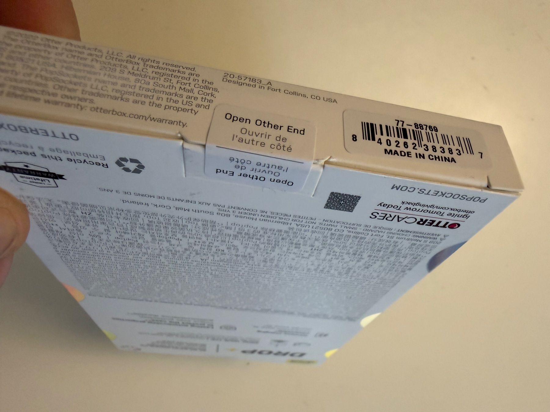 Cover & Protezioni schermo: Händy Hülle iPhone 14 Pro Max OTTER+POP mit dem PopGrip – Nuovo e nell'imballaggio originale da Münsingen venduto da Ganjam 4