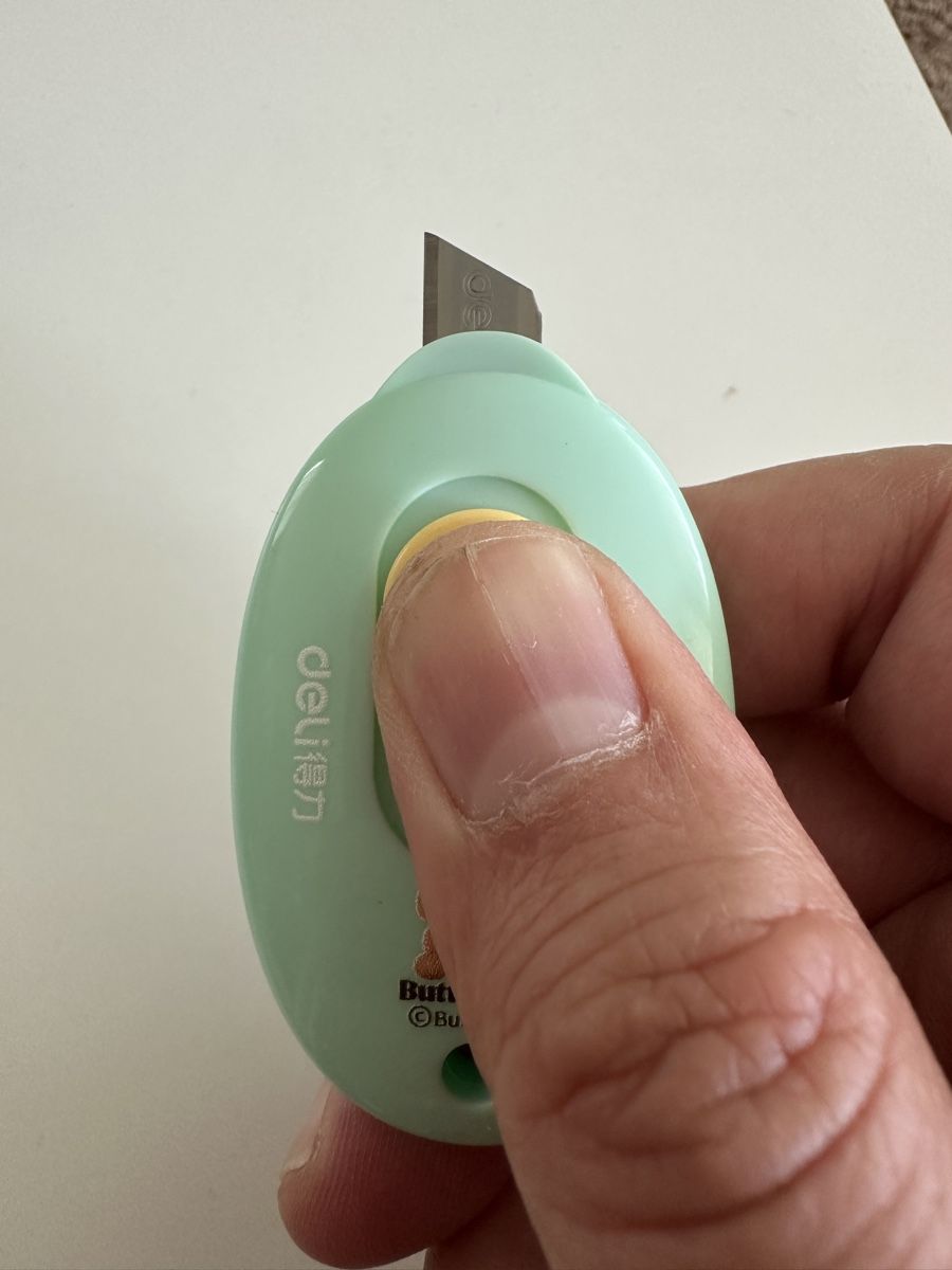 Tous les outils: Mini Cutter Deli Cute Bear Mint Green New – D'occasion à Gattikon par Sarahs_Schatzkammer 1